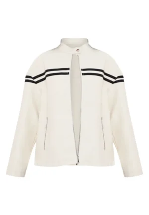 jacket with stripes