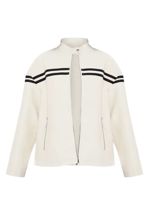 jacket with stripes