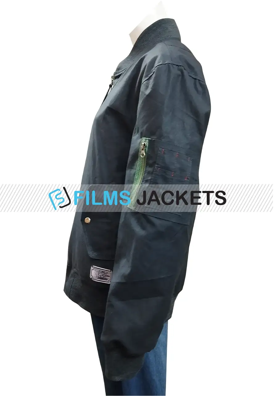 John Kennex Almost Human Karl Urban Jacket karl urban grey cotton jacket