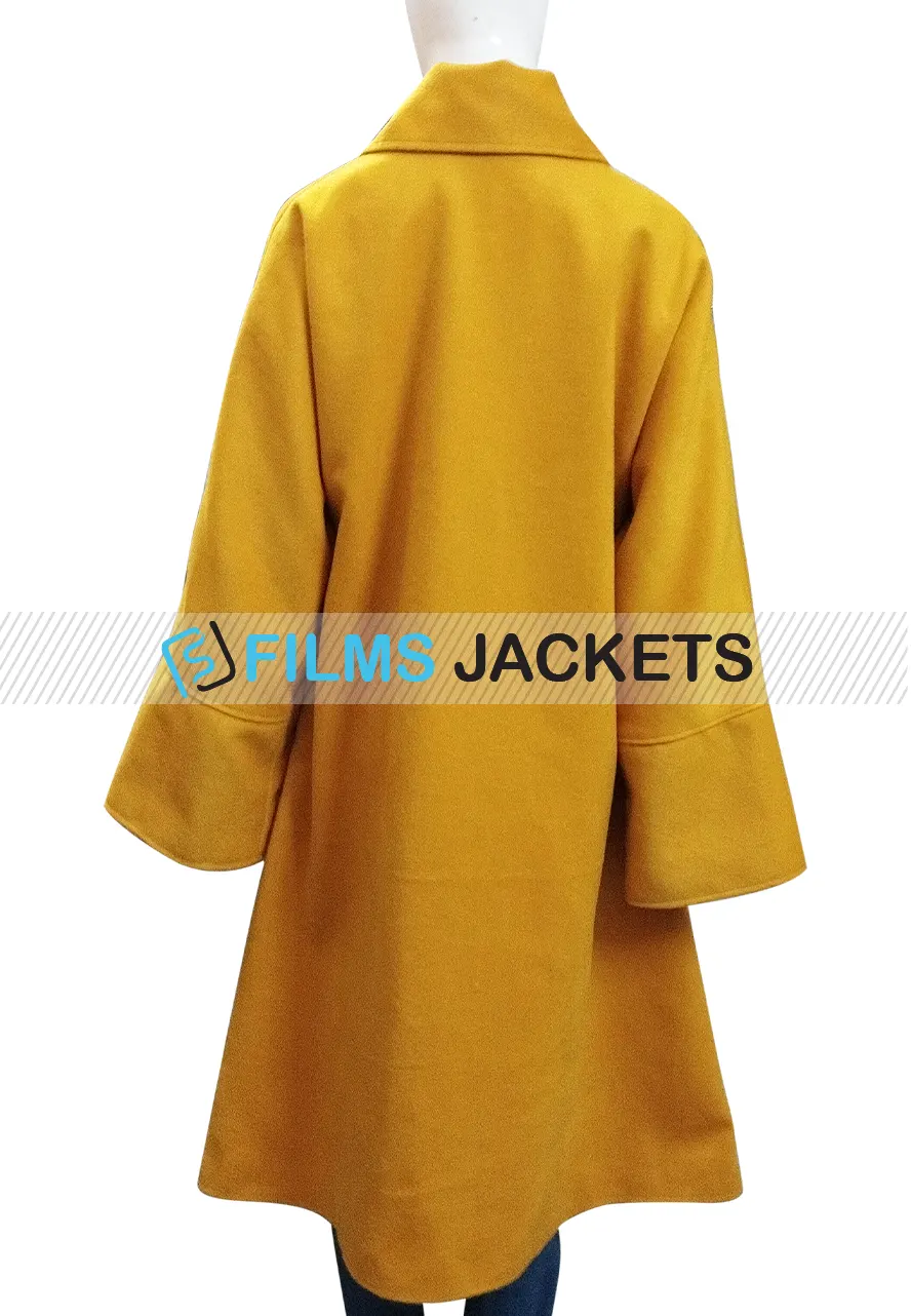 Killing Eve Season 03 Jodie Comer Yellow Coat killing eve jodie comer coat