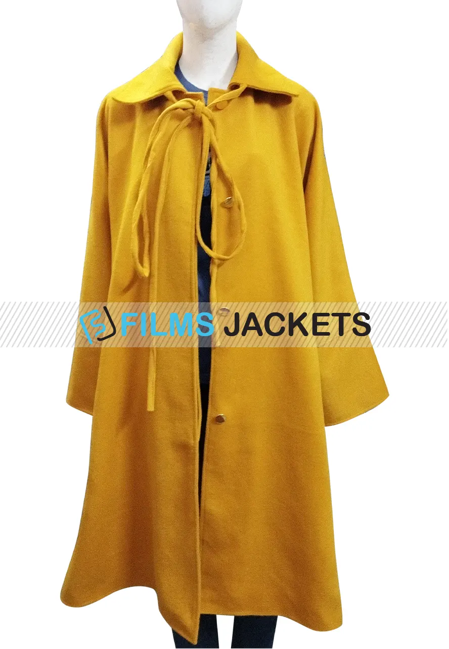 Killing Eve Season 03 Jodie Comer Yellow Coat killing eve jodie comer yellow wool coat