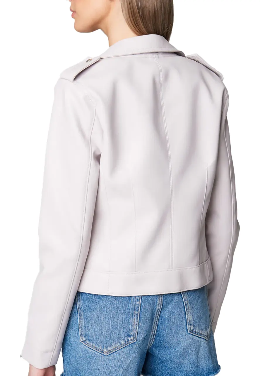 Women’s Brando Lavender Leather Jacket lavender faux leather jacket