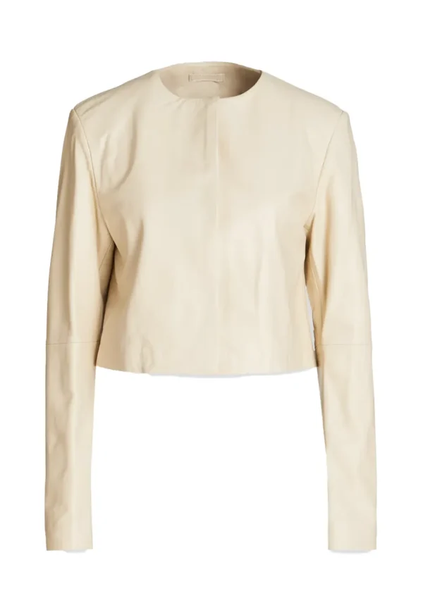 off white cropped jacket