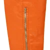 orange bike jacket