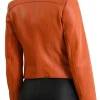 orange motorcycle jacket