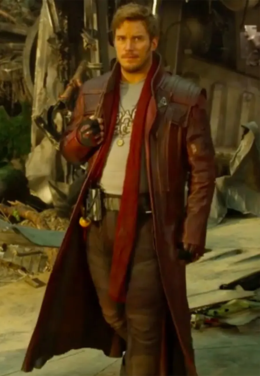 Guardians of the Galaxy Vol. 2 Star Lord Trench Coat peter quill jacket