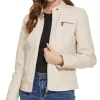 slim fit biker jacket