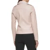 slim fit leather jacket