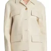 spread collar jacket
