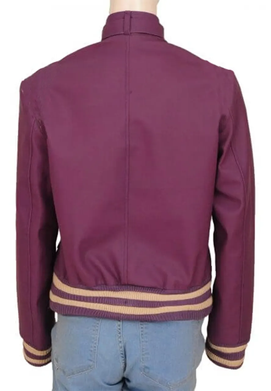 Women’s Iconic Purple Varsity Jacket varsity purple jacket