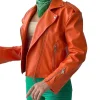 womens orange jacket