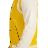 beige yellow jacket