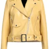 belted biker jacket