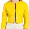 bolero leather jacket