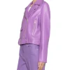 faux leather biker jacket ladies