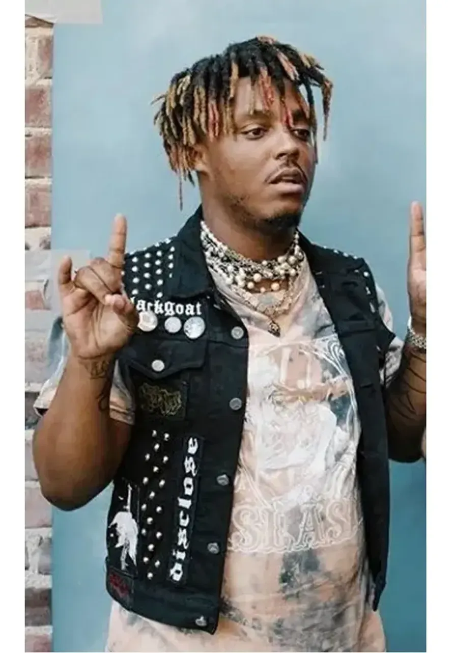 Legends Never Die Juice Wrld Vest juice wrld leather vest