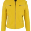 leather racer jacket