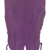 purple motorcycle vest
