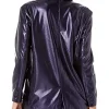 purple oversize blazer