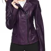 quilted shoulder jacket