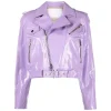 short leather jacket