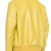 yellow bomber jacket