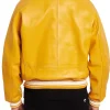 yellow bomber jacket mens
