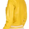 yellow bomber jacket outfit