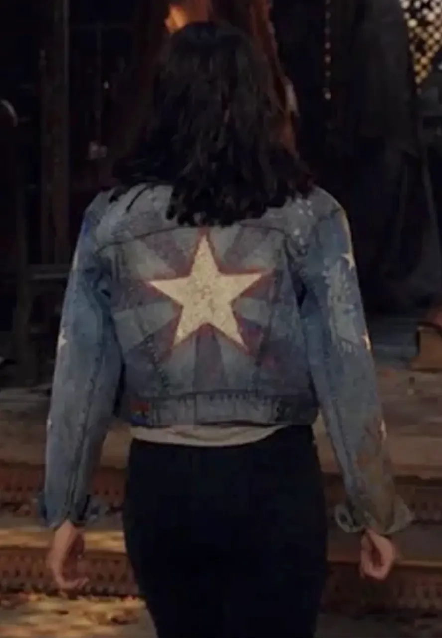 Doctor Strange America Chavez Denim Jacket america chavez jean jacket