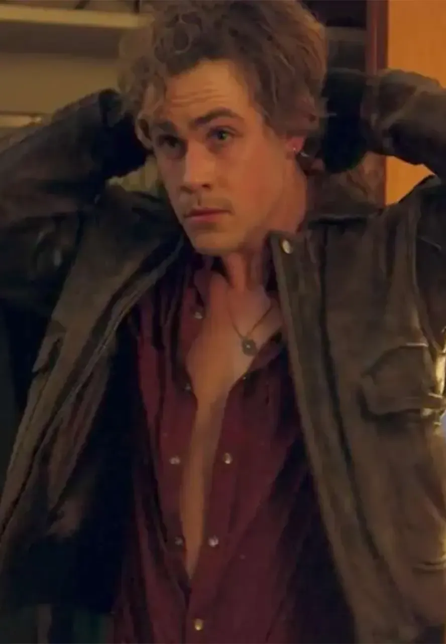 Stranger Things Dacre Montgomery Leather Jacket billy hargrove leather jacket