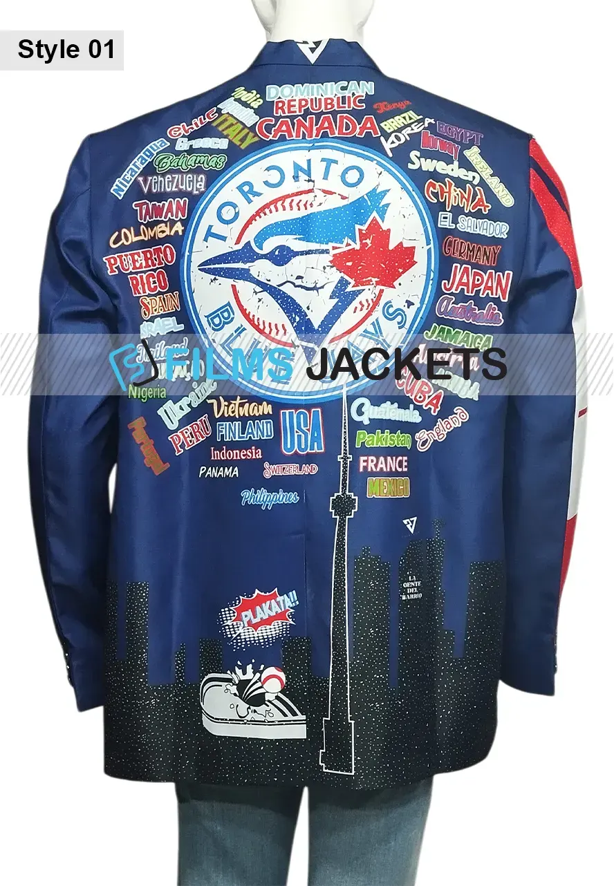 Toronto Blue Jays Home Run Jacket blue jays home run jacket