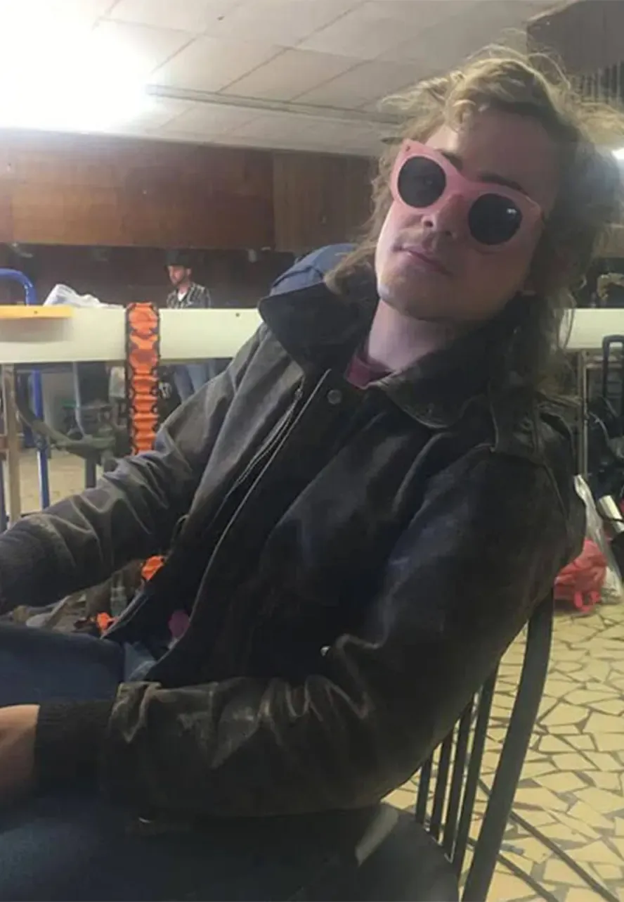 Stranger Things Dacre Montgomery Leather Jacket dacre montgomery billy hargrove leather jacket