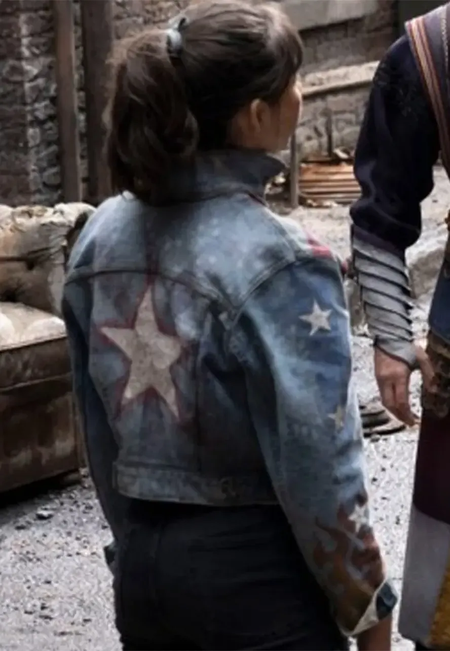 Doctor Strange America Chavez Denim Jacket doctor strange america chavez denim jacket