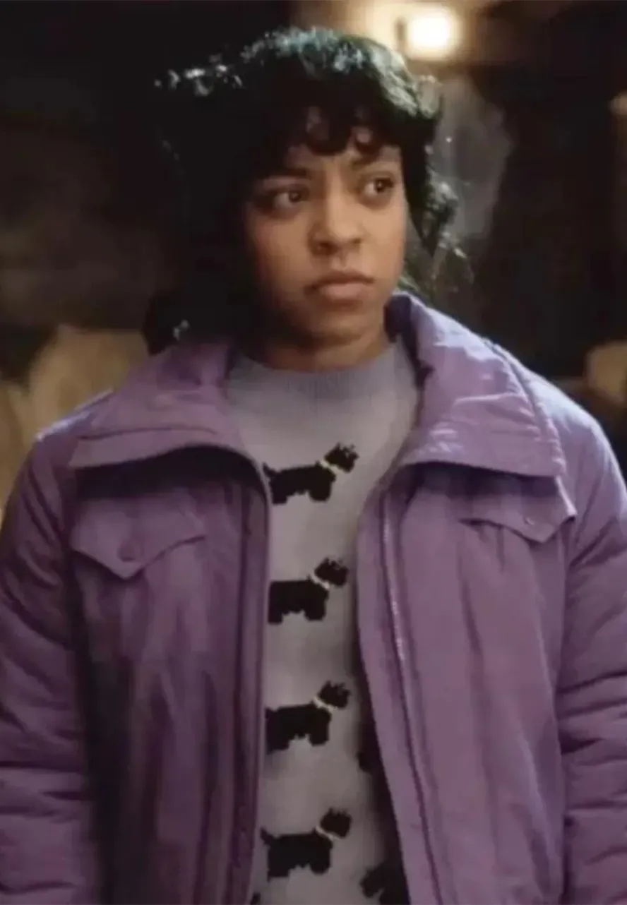 Stranger Things S05 Erica Sinclair Purple Jacket erica sinclair purple jacket