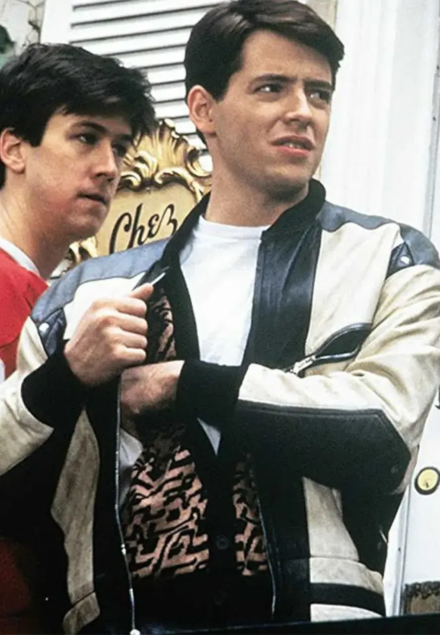 Ferris Bueller Day off Leather Jacket ferris buellers day off jacket