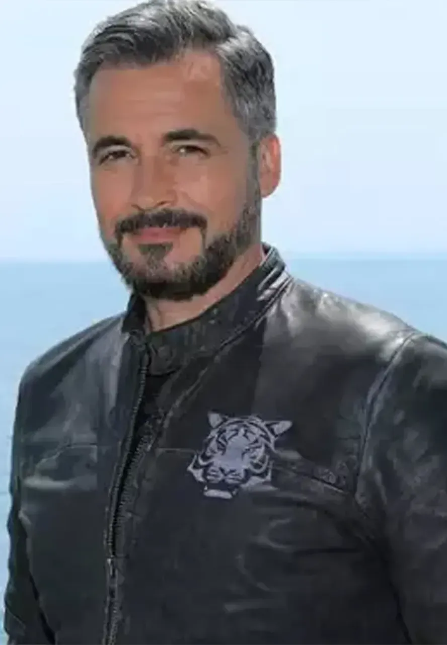 Fort Boyard Olivier Minne Leather Jacket fort boyard leather jacket