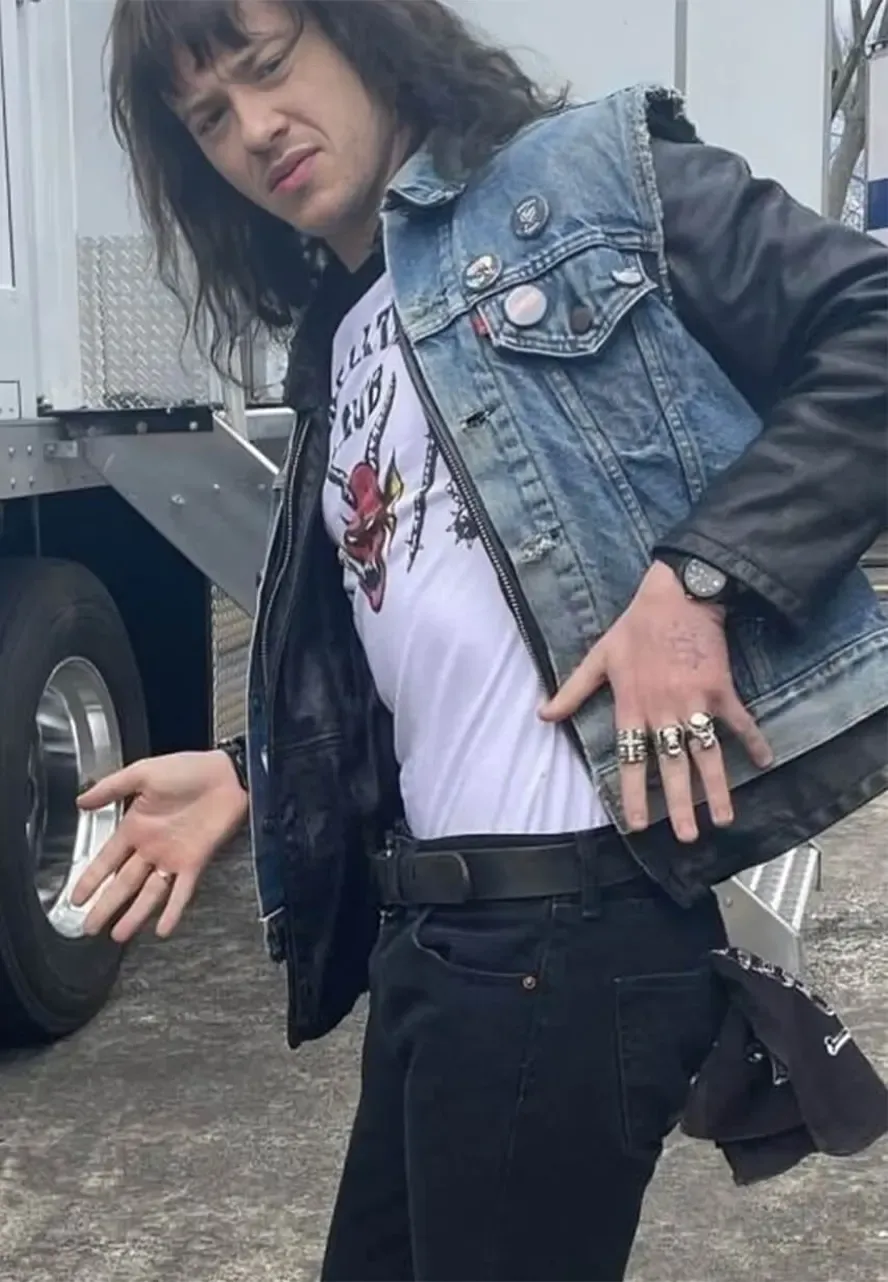 Hellfire Club Stranger Things Eddie Munson Jacket hellfire club jacket