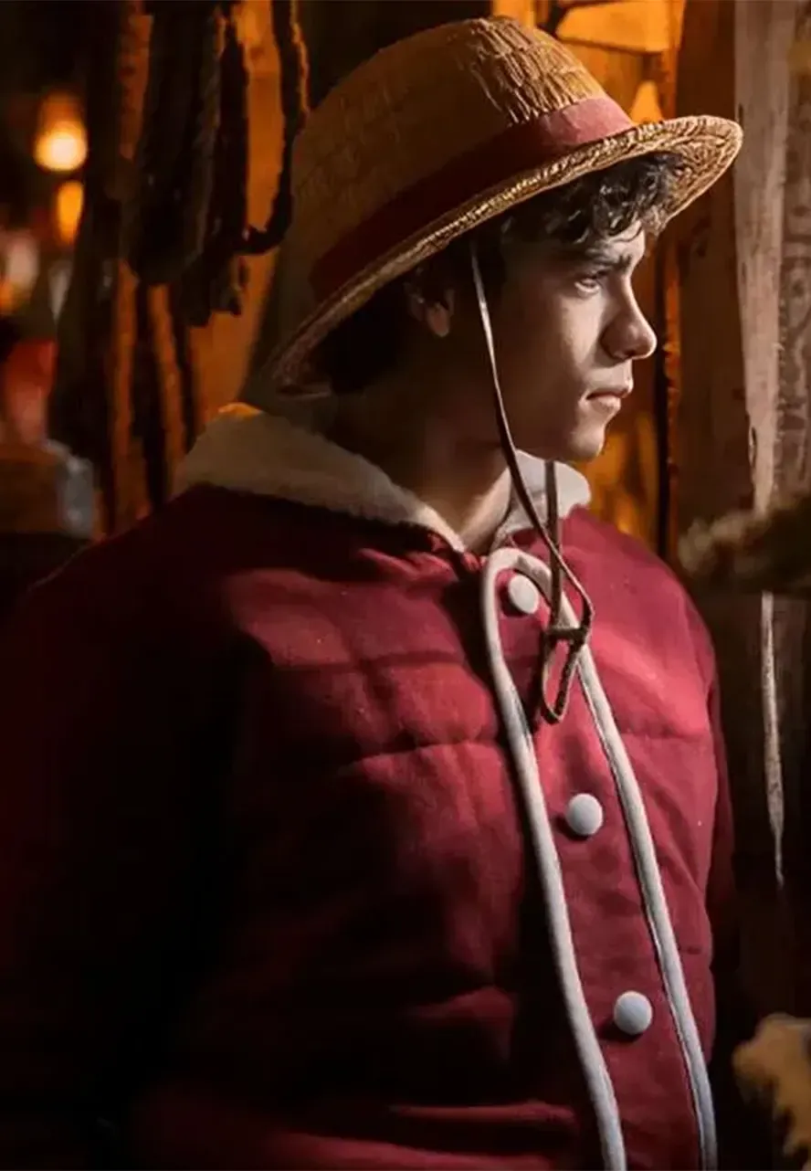 Monkey D. Luffy One Piece S02 Red Jacket inaki godoy red jacket