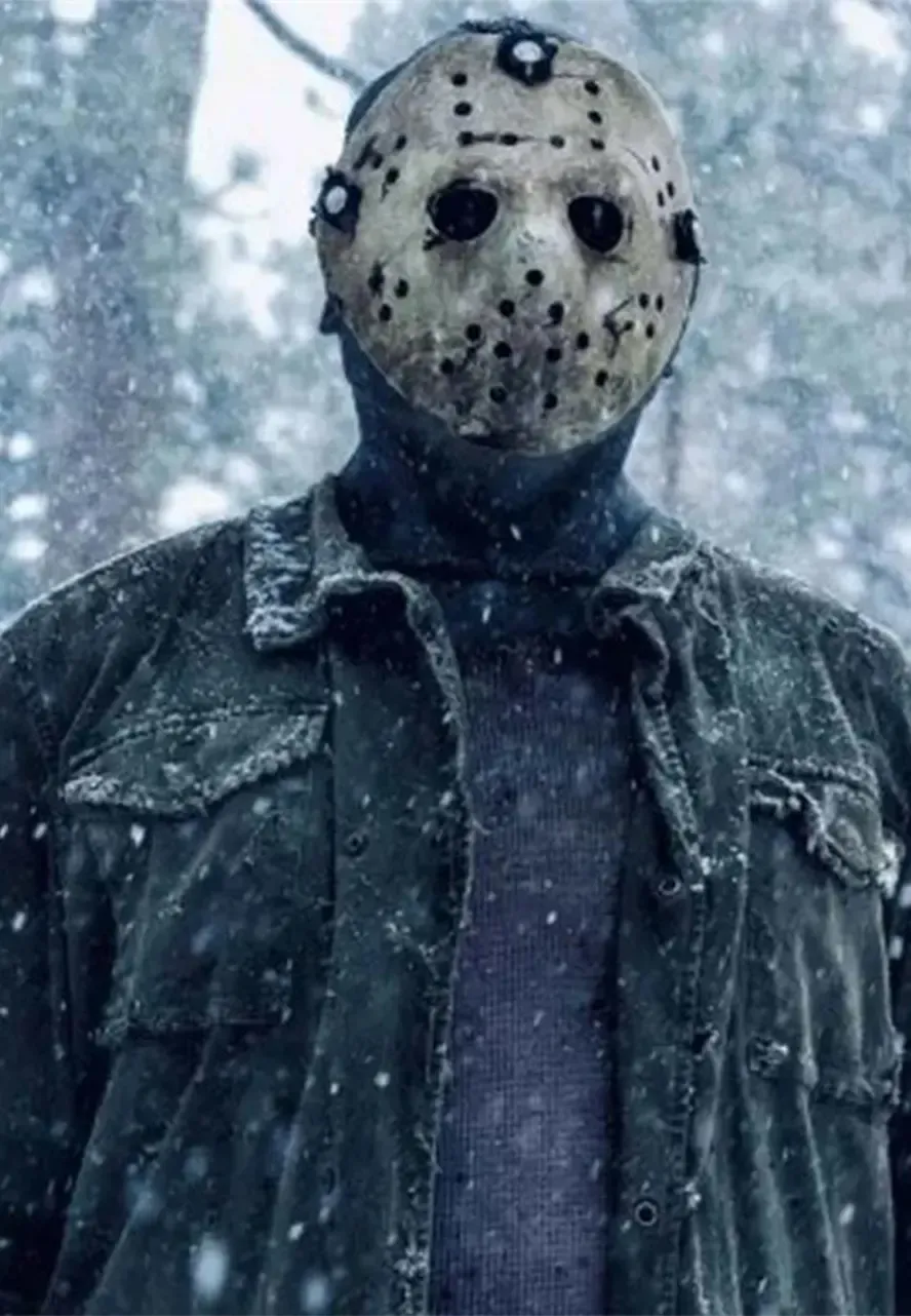 Never Hike In The Snow Jason Voorhees Green Jacket jason voorhees jacket costume