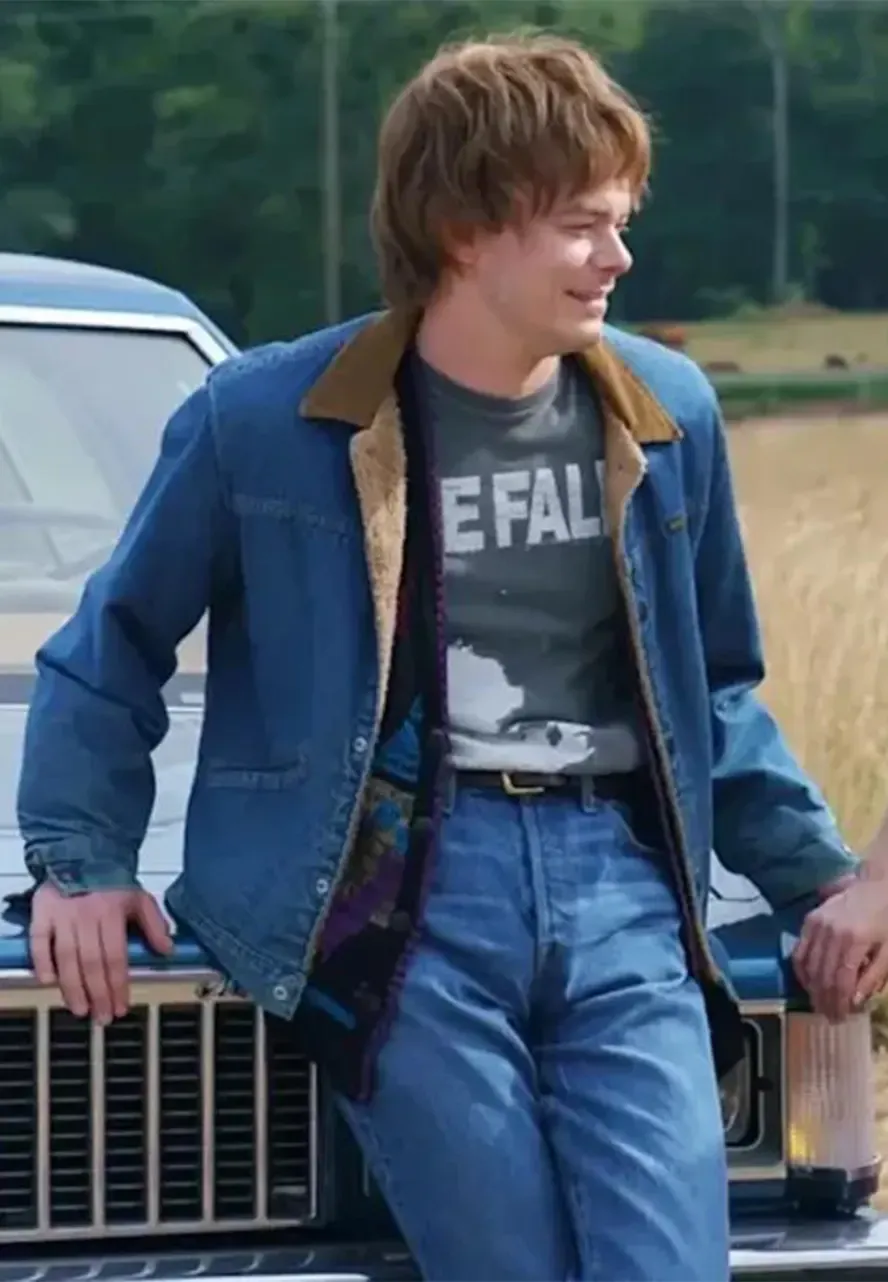 Stranger Things S05 Jonathan Byers Denim Jacket jonathan byers denim jacket