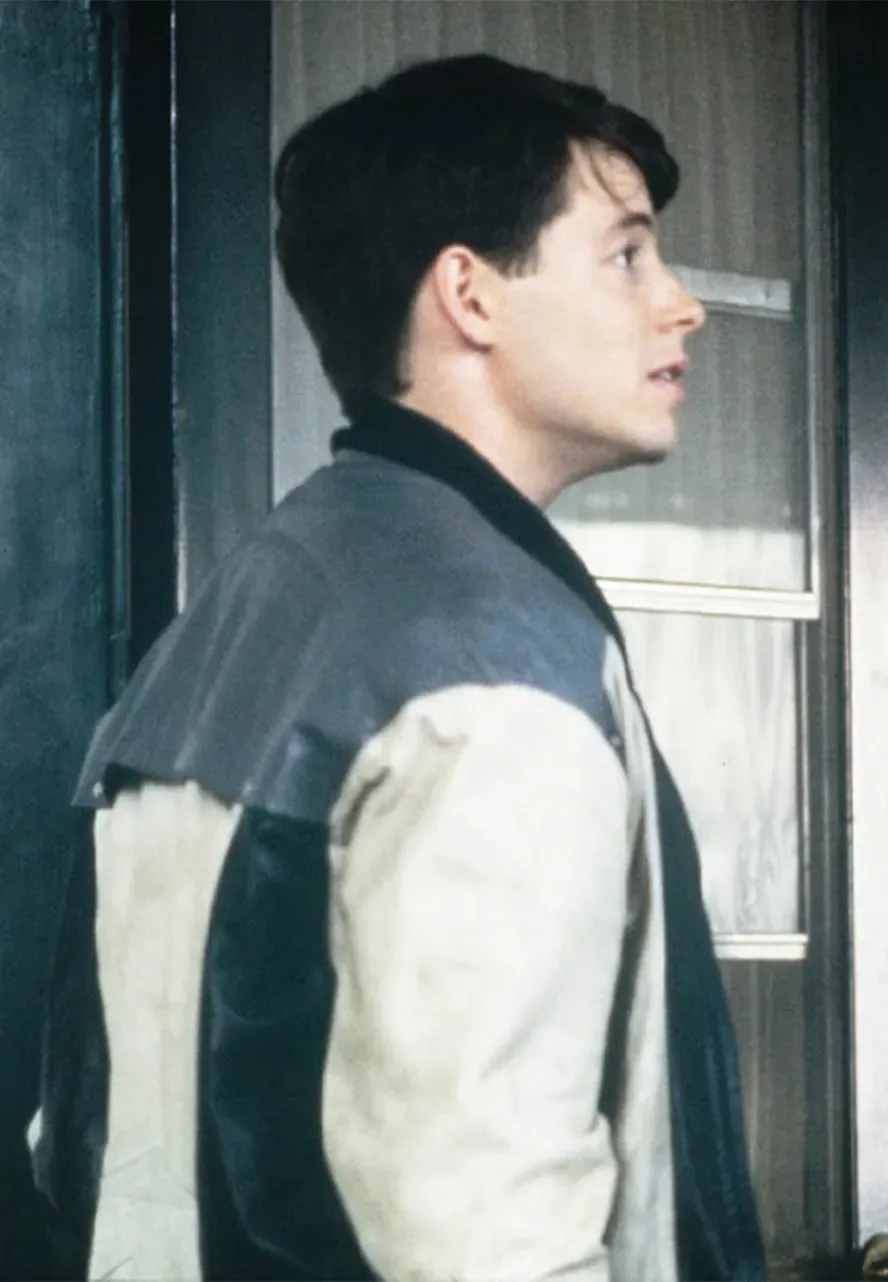 Ferris Bueller Day off Leather Jacket matthew broderick ferris bueller jacket