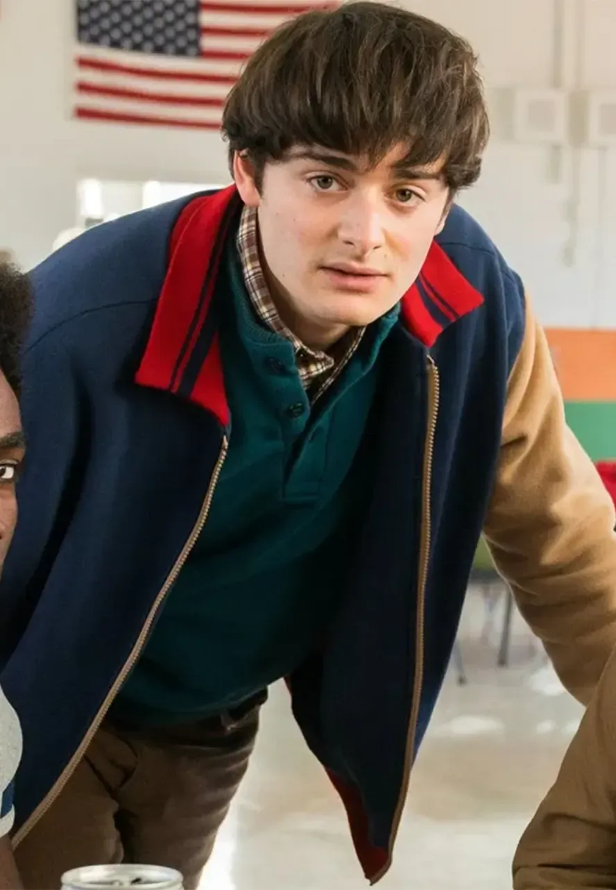 Will Byers Stranger Things S05 Varsity Jacket noah schnapp jacket