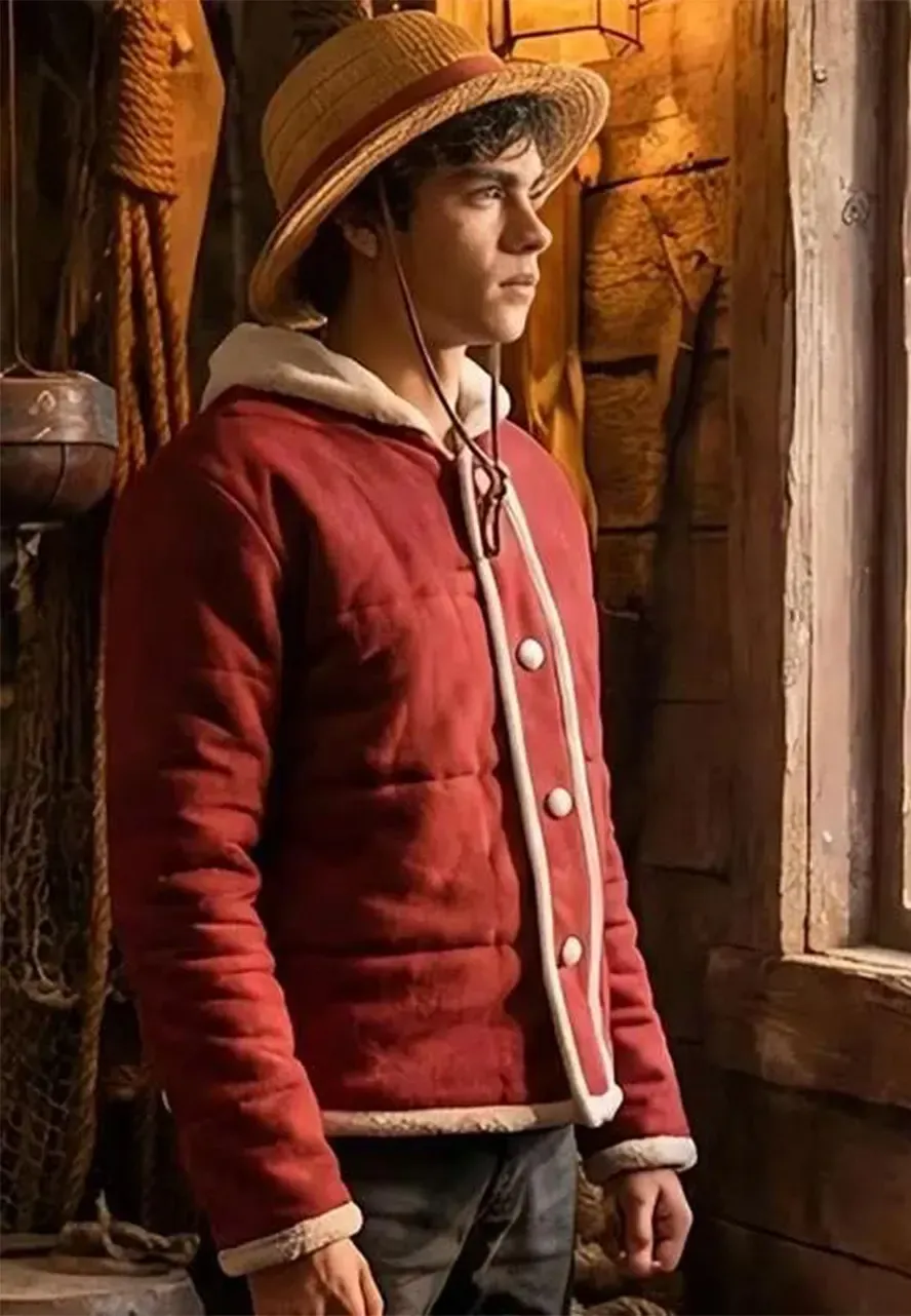 Monkey D. Luffy One Piece S02 Red Jacket one piece s02 red jacket