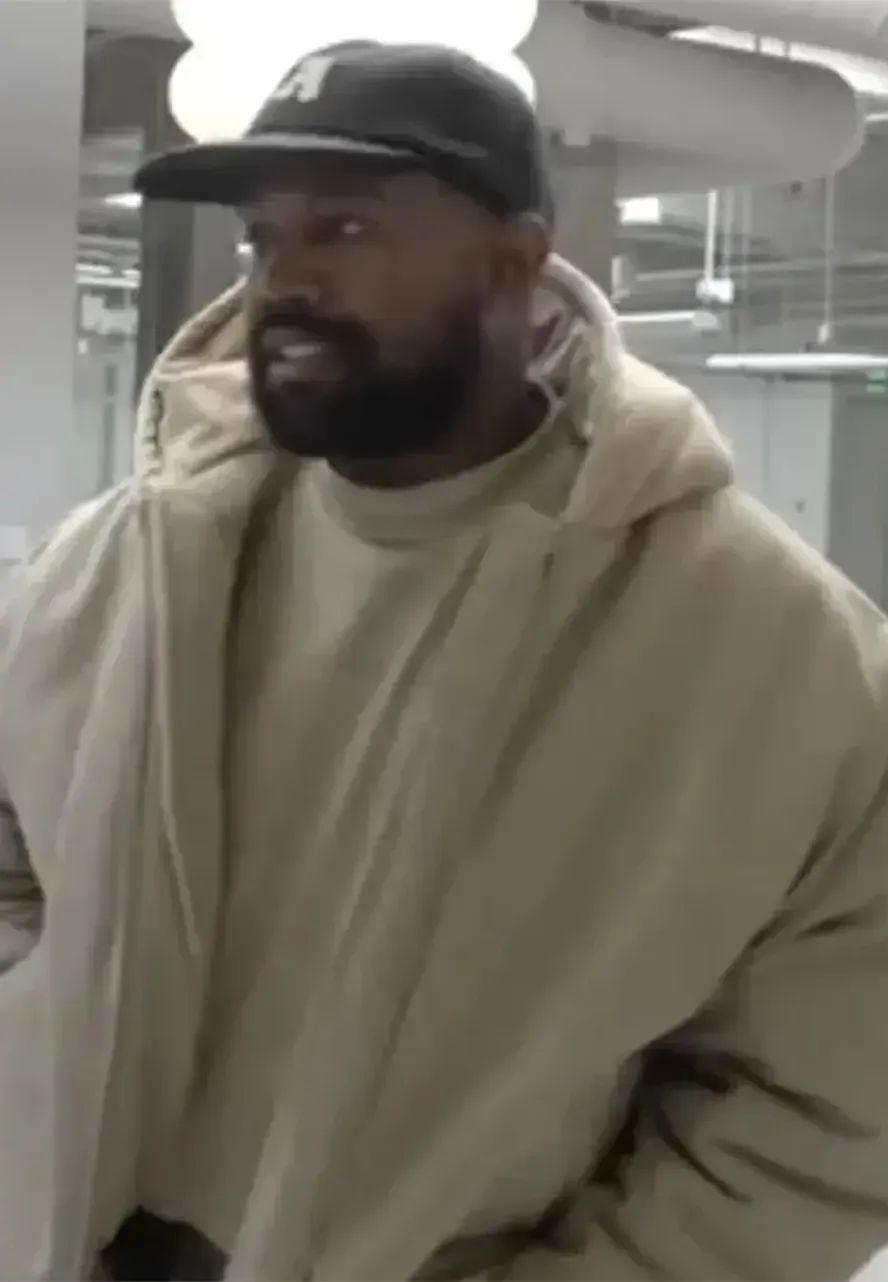 Kanye West Yeezy Pixar Beige Hoodie pixar jacket