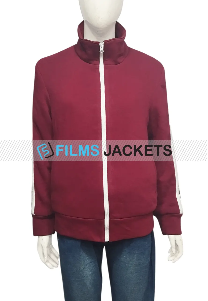 Stranger Things Max Mayfield Maroon Jacket stranger things jacket
