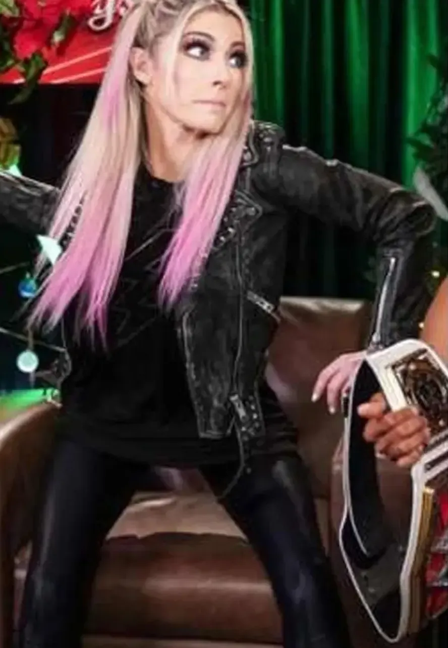 WWE Raw Alexa Bliss Leather Jacket wwe alexa bliss leather jacket