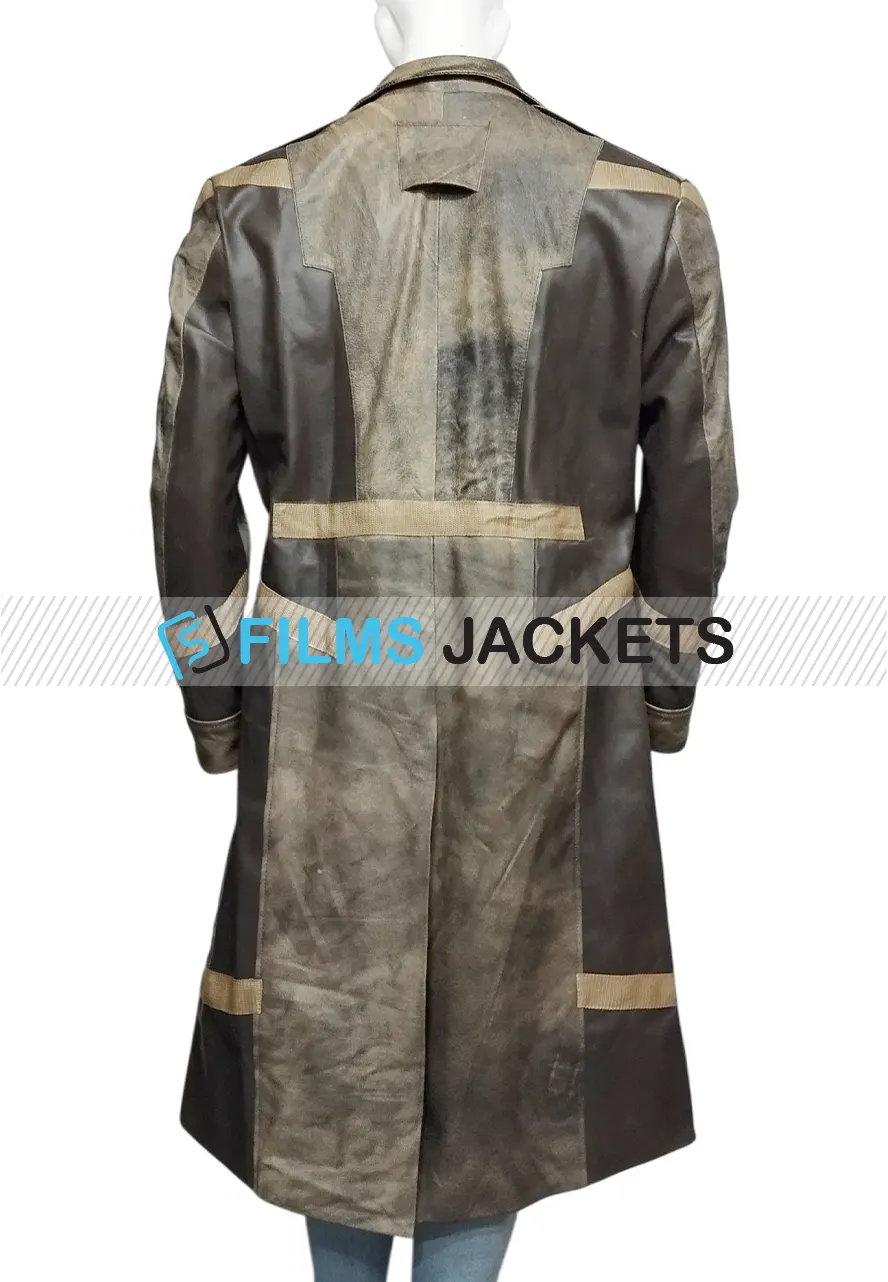Diego Luna Andor S02 Brown Trench Coat andor brown coat