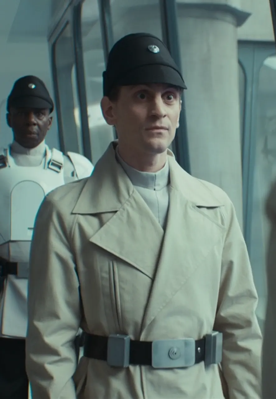 Star Wars Andor S01 Dedra Meero Trench Coat andor cotton coat