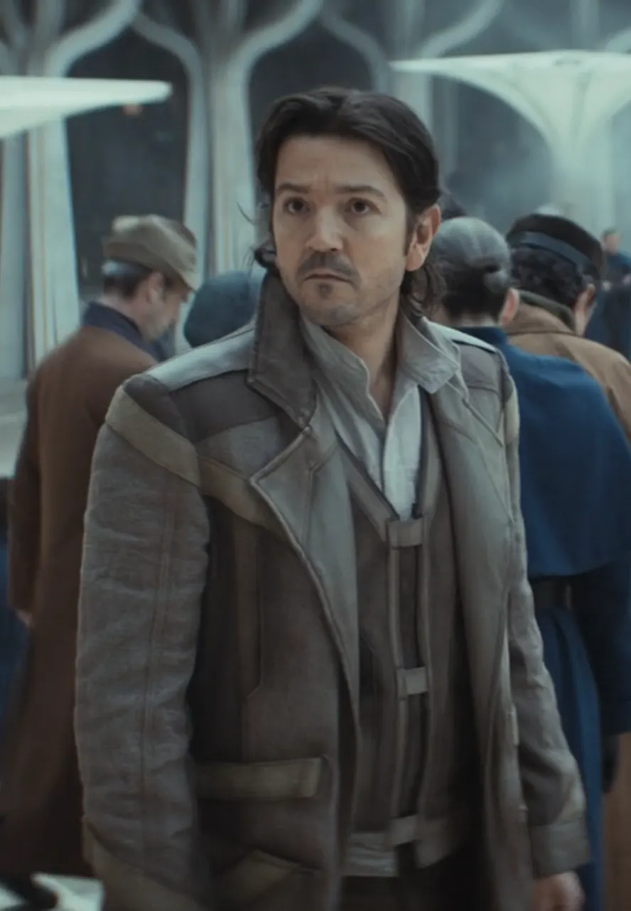 Diego Luna Andor S02 Brown Trench Coat andor trench coat