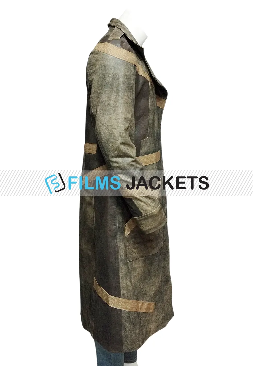Diego Luna Andor S02 Brown Trench Coat andor trench coat